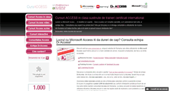 Desktop Screenshot of cursaccess.ro